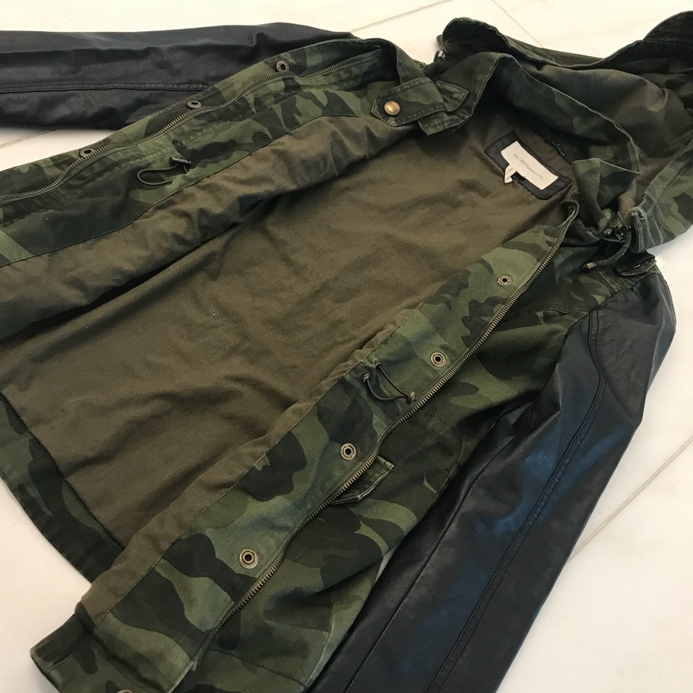 BCBGenertion Camo Military Jacket